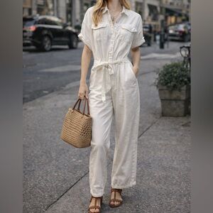 Young Fabulous & Broke Off-White Jumpsuit Safari